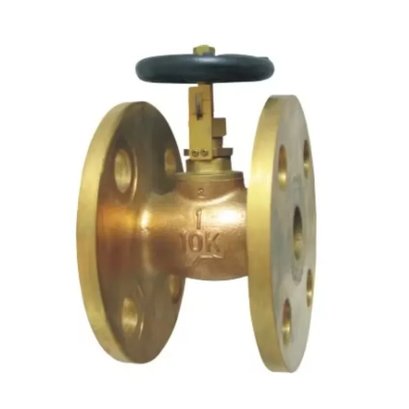 Class 150 Bronze 10k Globe Valve with Water On/Off Indicator
