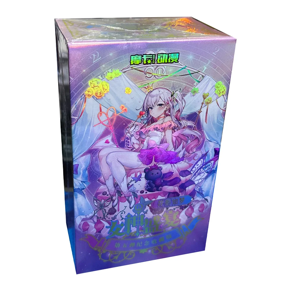 New full set Goddess Story Collection Cards A Group Of Beautiful Women Booster Box Swimsuit Bikini Feast Doujin Toy Hobbies Gift