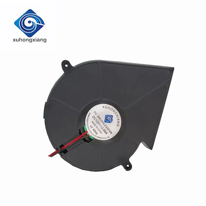 DC9725Y Blower for Hydraulic Bearing 12V High Heat Dissipation Automotive Seat Cushions High Speed High Air Volume Low Noise