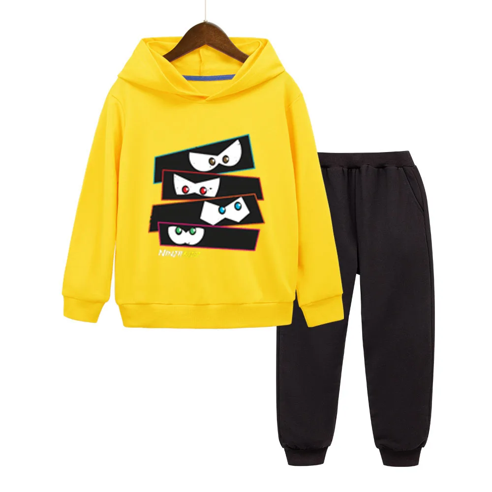 

Детские толстовки с капюшоном Ninja Kidz для мальчиков и девочек, хлопковые пуловеры, кофты, топы, весенне-осенняя одежда с длинными рукавами для маленьких мальчиков, спортивная одежда
