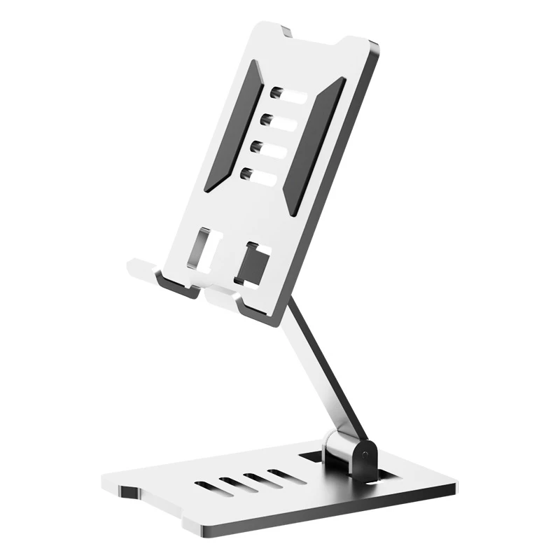 

360-degree Rotation Desktop Mobile Phone Stand Metal Support Frame Foldable Adjustable Live Streaming And Watching Dramas