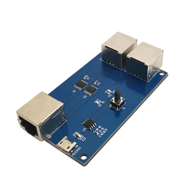 【인기 판매 품목】2X 기가비트 이더넷 포트 스위처 내부/외부 스위처 네트워크 케이블 광대역 2-In-1-Out 분배기 M