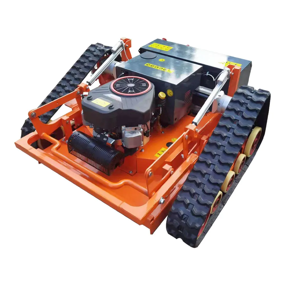 FM1000 Fast Weeding Remote Control Crawler Mower Mixed With Electric Robot Mower Remote Control Lawn Mower 1000mm