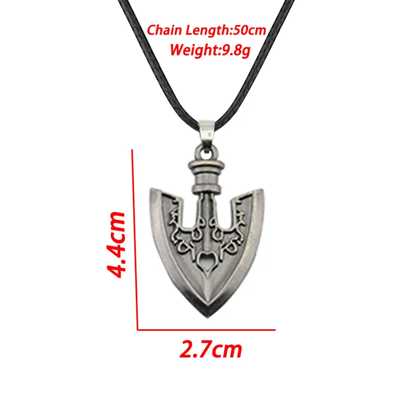 Anime JoJo Bizarre Adventure Necklace Killer Queen Higashikata Josuke Bow Arrow Pendant Keyring For Women Men Car Accessories