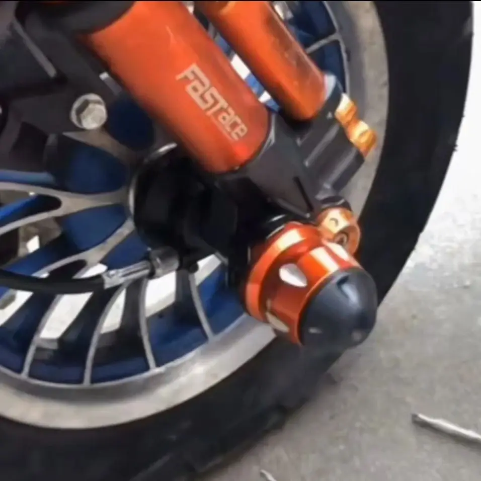 Универсальная защитная чашка для передней подвески, слайдер, защита от падения для мотоцикла, скутера, защита от столкновений, чашка передней вилки