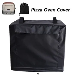 Outdoor Pizza Oven Cover With Pocket 420D Oxford Cloth Portable Dustproof Cover Waterproof Square Pizza Oven Protective Cover