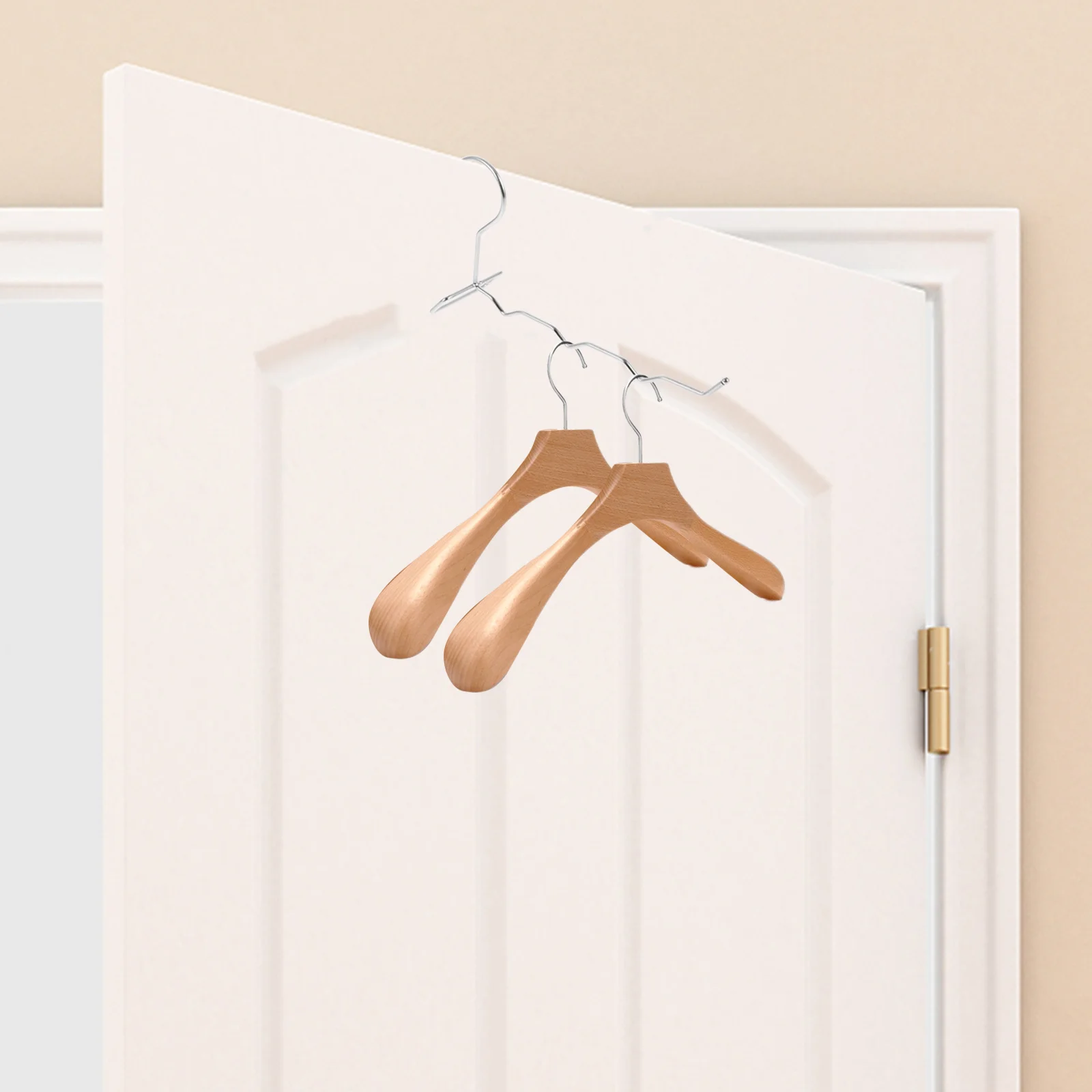 المحمولة 3-فتحة الملابس تجفيف الرف شماعات للقمصان الدعاوى السترات فستان السفر معلقة المنظم عدم الانزلاق السفر شماعات الرف