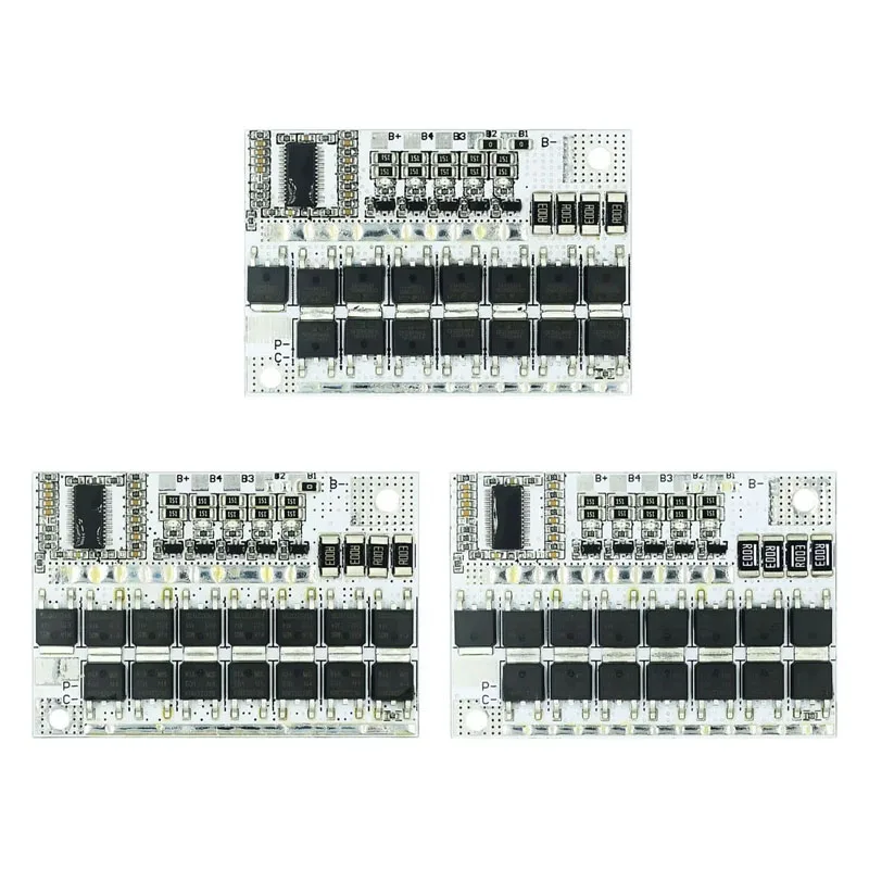 3S-5S 100A BMS Board 12V-21V for Li-ion/LMO Batteries | Balance Charging & Overcharge Protection for Solar/Drone/DIY Projects