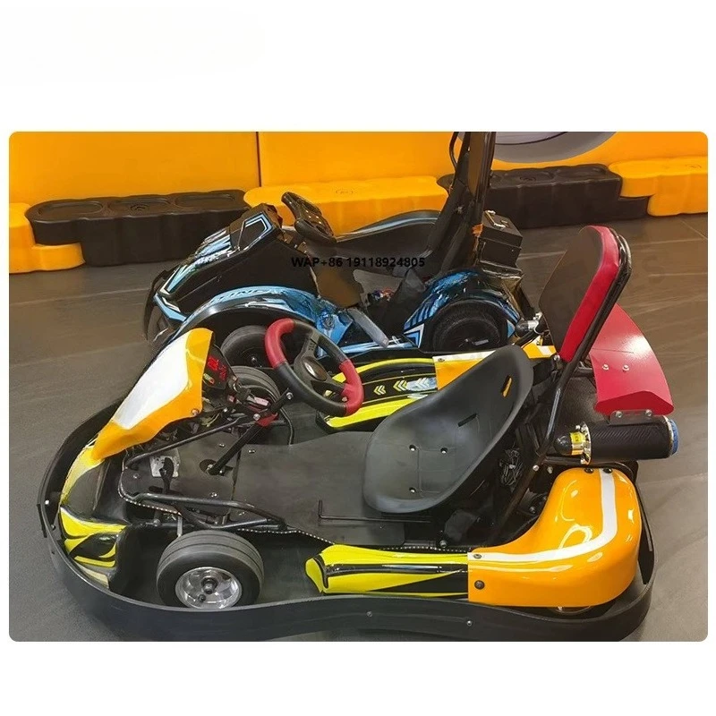Professional Electric Go-kart Steel Frame 500W Power 25km/h Max Speed for Kids