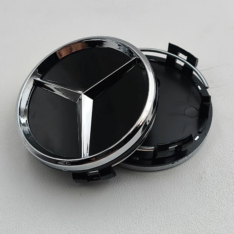 4pcs 60mm Car Rims Hub Wheel Center Caps For Mercedes Benz A B C E S CLA CLS GLK ML GLA GLB GLC GLE Accessories