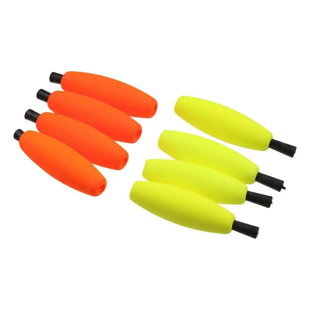 10PCS With Pipe Plug Cigar Floating Hard Foam Lightweight Fishing Corks Bobbers High Hardness S M L XL Fish Spike Float