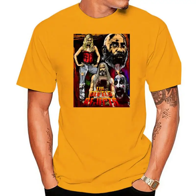 The Devils Rejects Captain Spaulding Movie T-Shirt Size S-2Xl Black Color Summer Tee Shirt