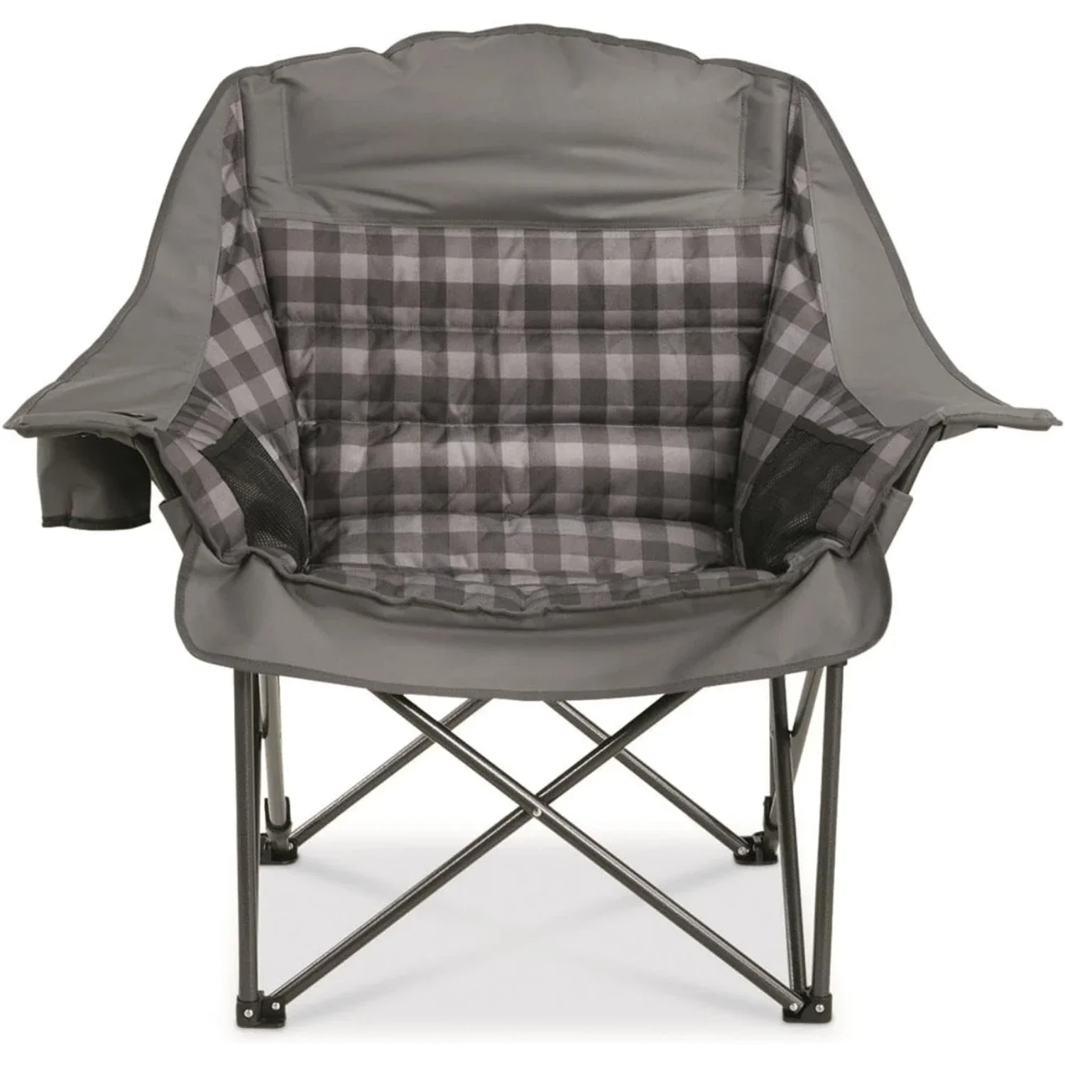 Oversized XL Comfort Padded Camping Chair, 400-lb. Capacity.