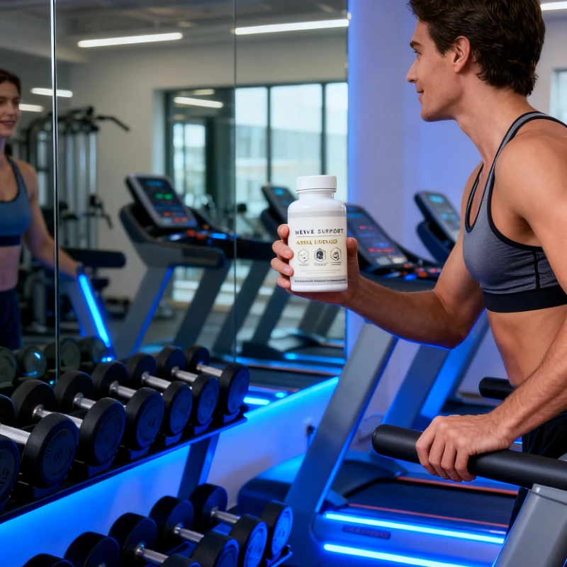 

Lipoic Acid Capsules Peripheral Neuropathy Support Supplement with L Carnitine VitaminsB and Turmeric Daily Nerve Health Support