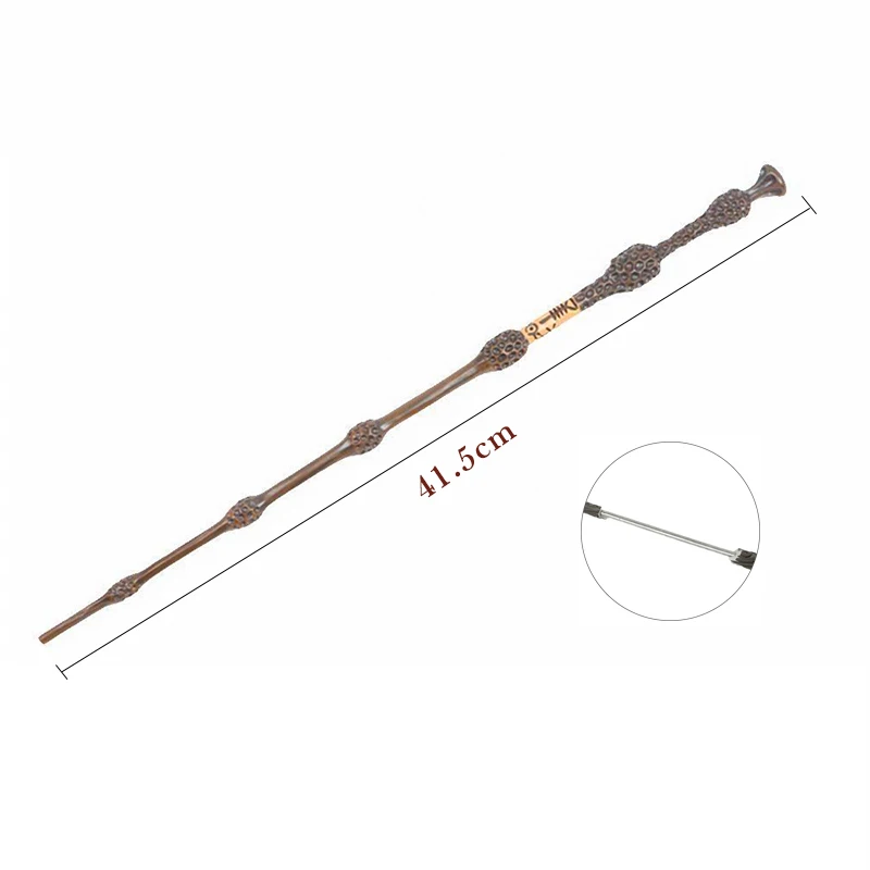 Harry Potter Metal Core Magic Wand Cosplay Hermione Granger Premium Gift Box Packaging Model Children\'s Toys Birthday Gift