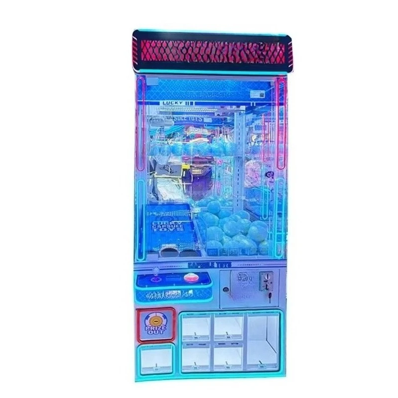 Customized Most Cost-Effective Coin-Operated Blind Box Claw Machine, Kids Arcade Crane Game Console for Amusement Centers