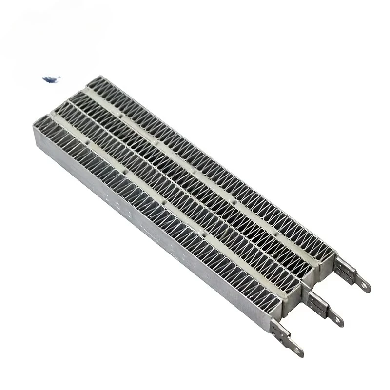 

PTC heater 1200W 220V automatic thermostat air heater with bracket corrugated strip 220v heating element