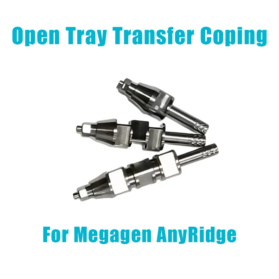 5Pcs Megagen Anyridge Open Tray Impression Coping Pick Up Dental Implant Internal Hex Transfer Coping Lab Dental Clinic Supply