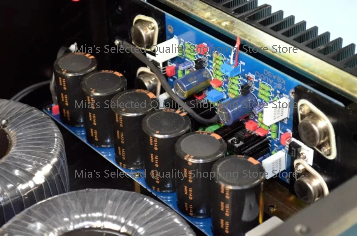 

AM-90 Audiophile HiFi Power Amplifier Class a Double Niu Gold Sealed Tube Double Parallel 8 Tube Post-stage Pure Sound