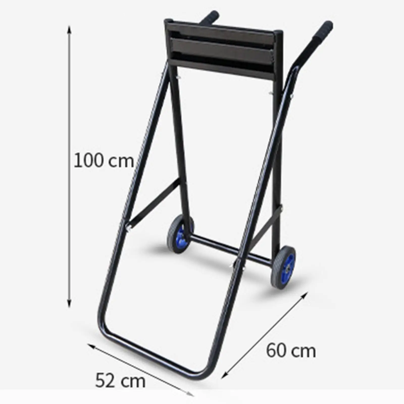 Outboard Boat Motor Stand Support Repair Multifunctional Transport Easy to Use with Wheels Outboard Engine Carrier Stand