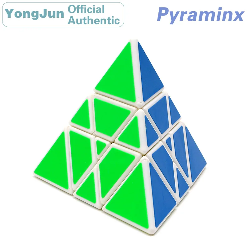 YongJun Tower Pyramid 3x3x3 Magic Cube YJ 3x3 Professional Speed Puzzle Antistress Educational Toys For Children