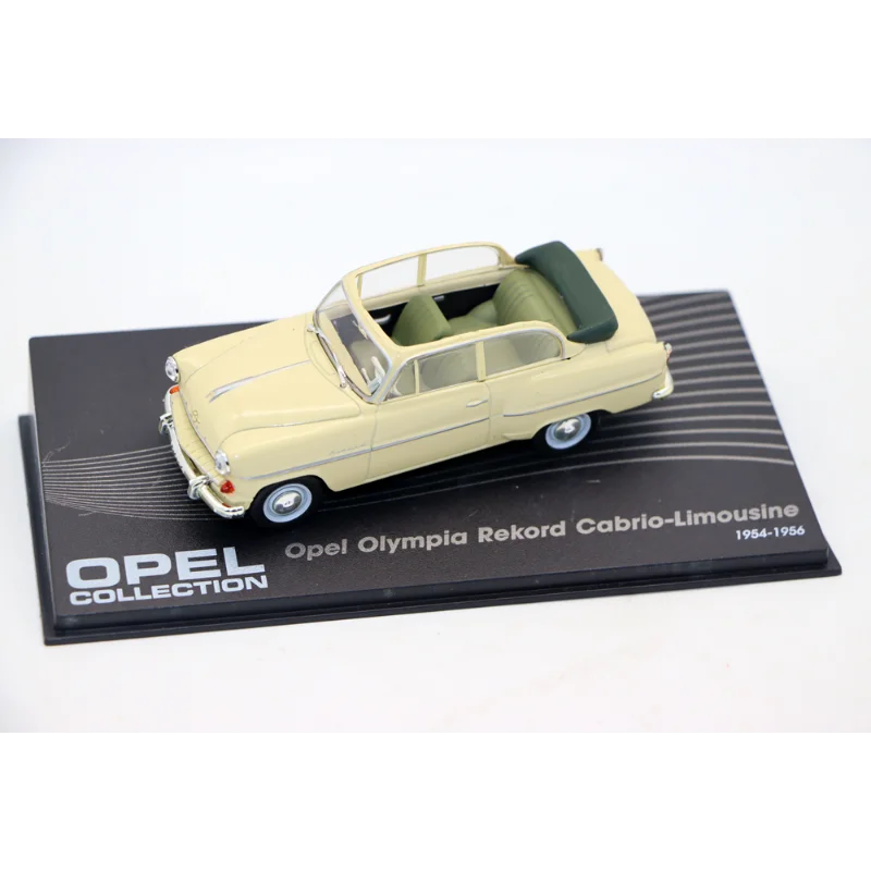 

Diecast 1/43 Scale Opel OLYMPIA Rekord 1954 Convertible Alloy Car Model Collectible Toy Gift Souvenir Display Ornament