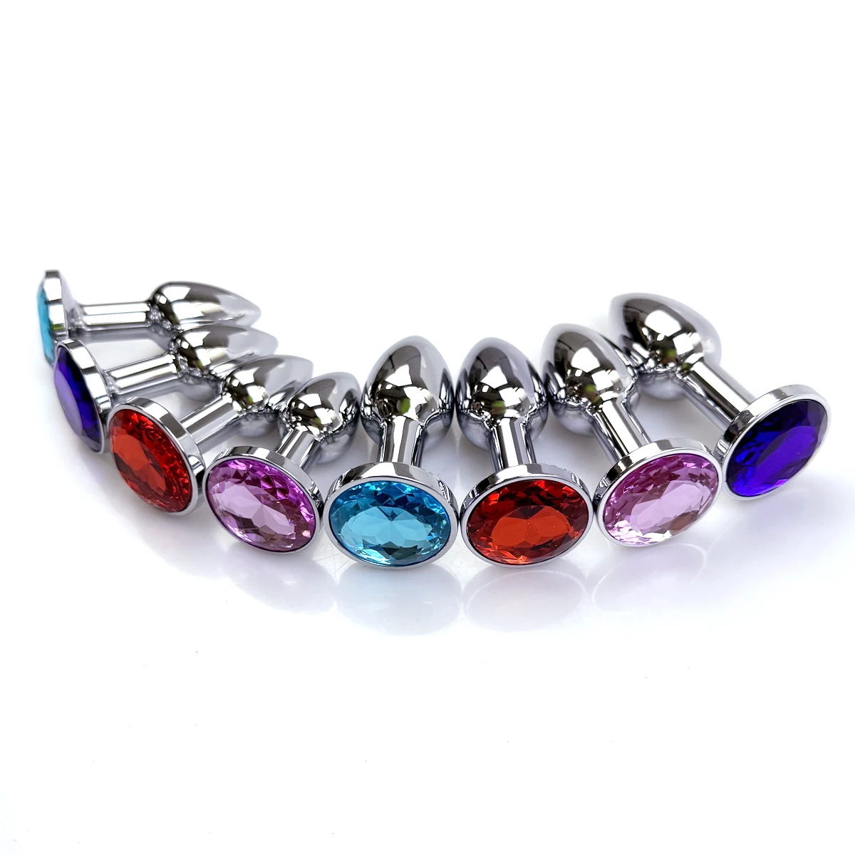 1 قطعة المكونات الشرج الكريستال الشرج تدليك موسع بعقب المكونات للمبتدئين الكبار عشاق لعبة الجنس الكبار متعة الصحة الجنسية #2