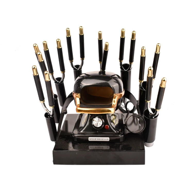 Magic Automatic Interchangeable Beauty Salon Curling Iron Wand Set 0.35-1.25 Inch Stove Hair Curler