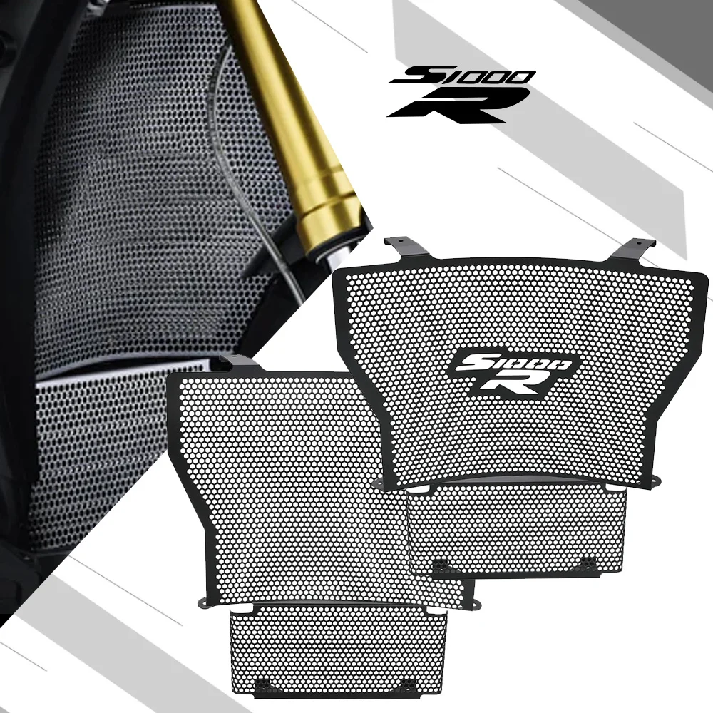 

S1000 XR R RR Motor For BMW S1000R 2013-2020 S1000XR 2015-2019 S1000RR 10-18 HP4 Radiator Grille Guard Cover Oil Cooler Guard