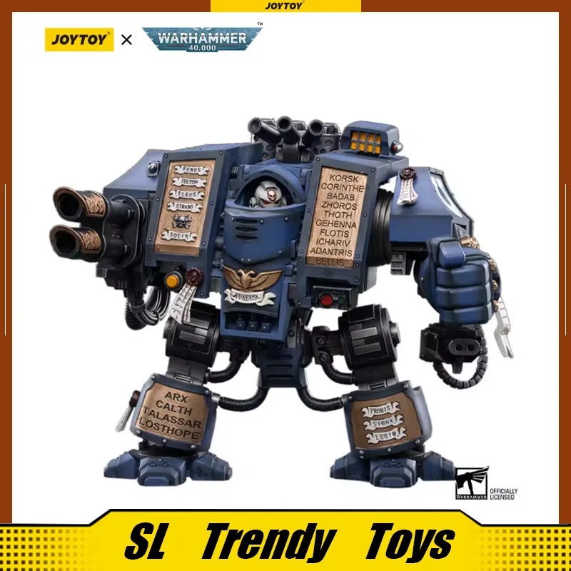 

[IN STOCK]JOYTOY Warhammer 40K 1/18 Action Figure Space Marines Ultramarines Venerable Dreadnought Anime Model Toys Gift