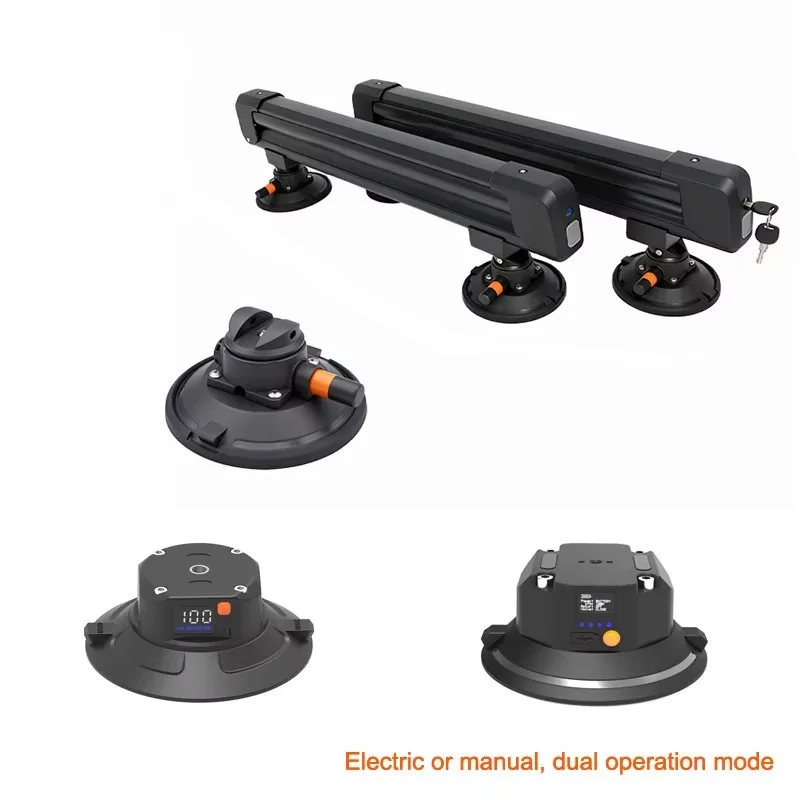 Grade Roof Mounted Ski Rack with Suction Cups for Car Roof Storage