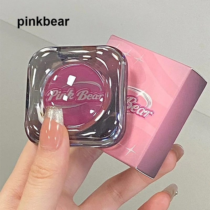 

Pinkbear Y2K Blusher Cream Matte Monochrome Eyeshadow Contour Cheek Easy to color Makeup