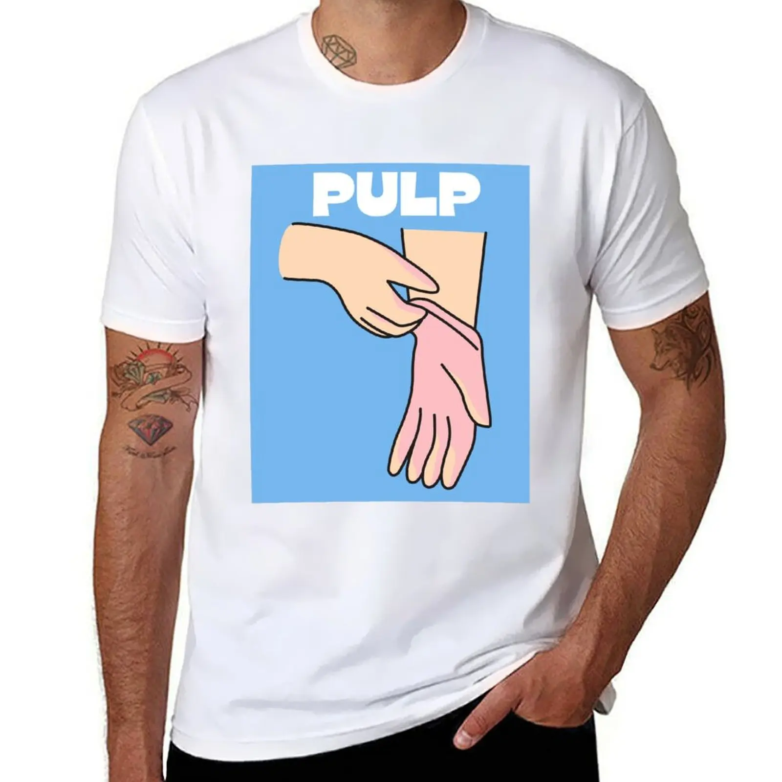 

Pulp T-Shirt t shirt custom print t shirt men 100% cotton luxury brand graphic t shirts for man T-Shirt