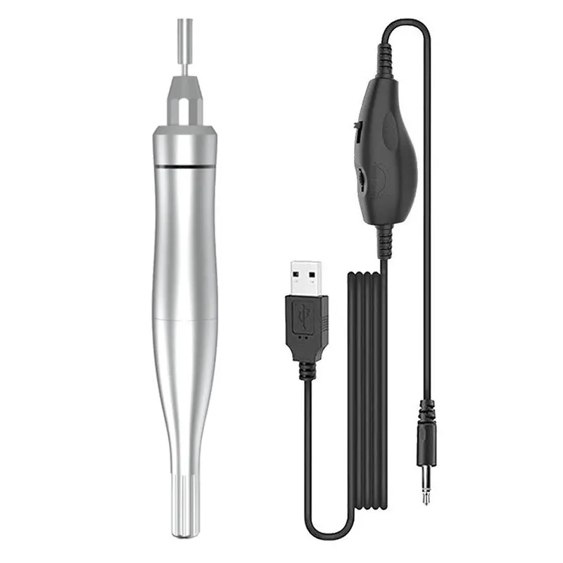 Pulidor de uñas portátil, pluma de mano, pulidor de uñas, velocidad ajustable, eliminación de pulido, removedor de uñas