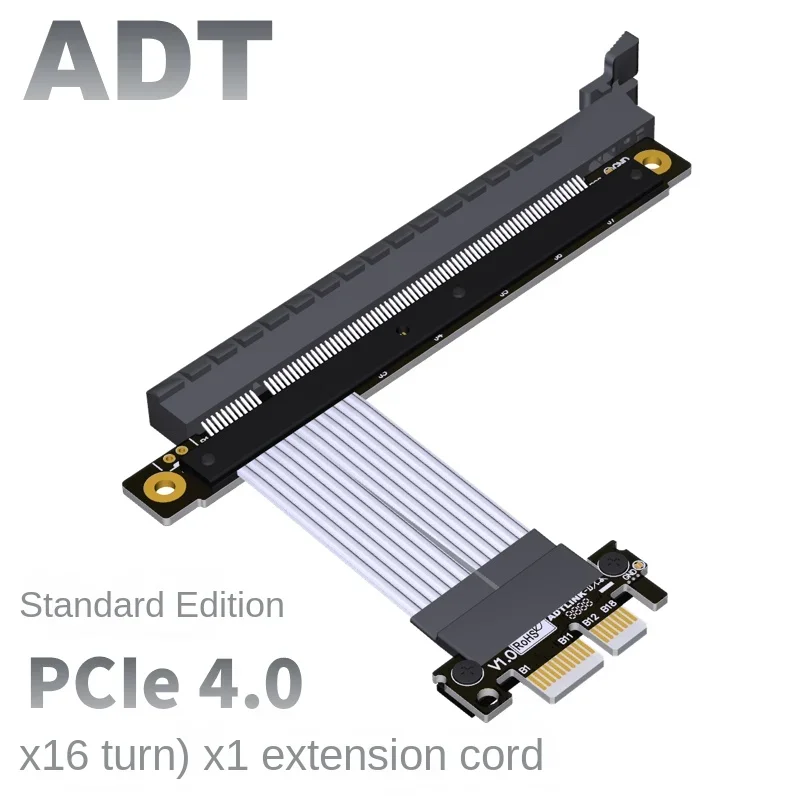 

New Graphics Card Extension Cable Non-USB PCIe4.0x16 RPM x1 A card N card Full speed ADT compatible