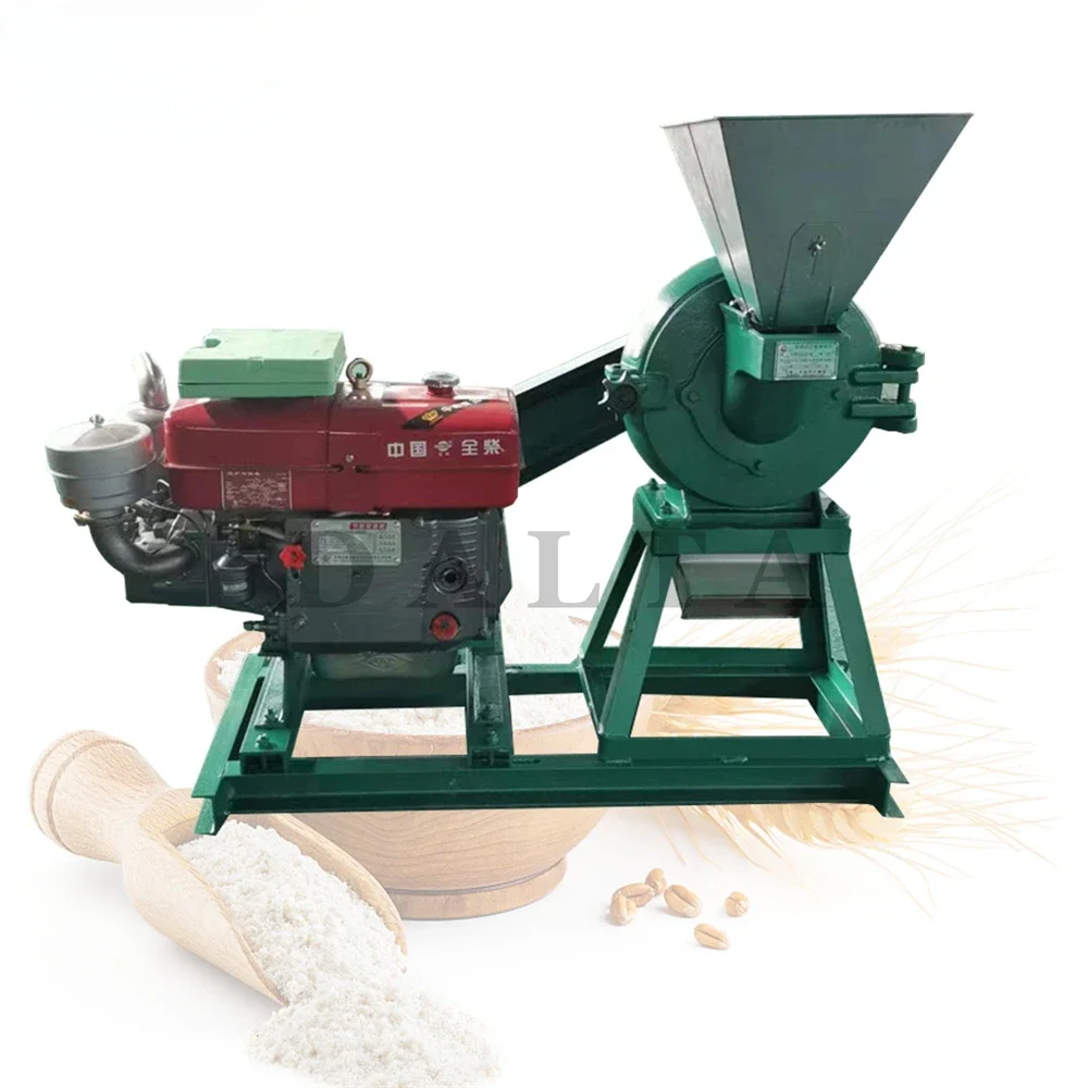 20HP diese Engine Corn Grinder Grinding Machine Flour Hammer Milling Machine Cassava Corn Maize Mill