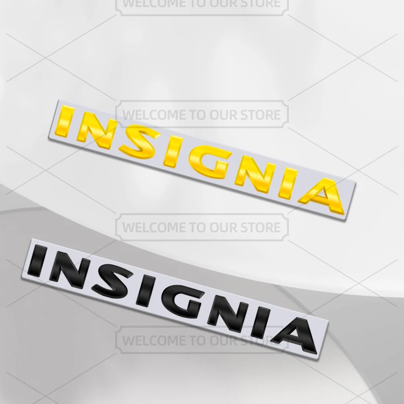 Car 3D Metal For Insignia Opel Vauxhall VXR GSI OPC Line Body Emblem Badge Decals Auto Tail Sticker Decorative Accessories