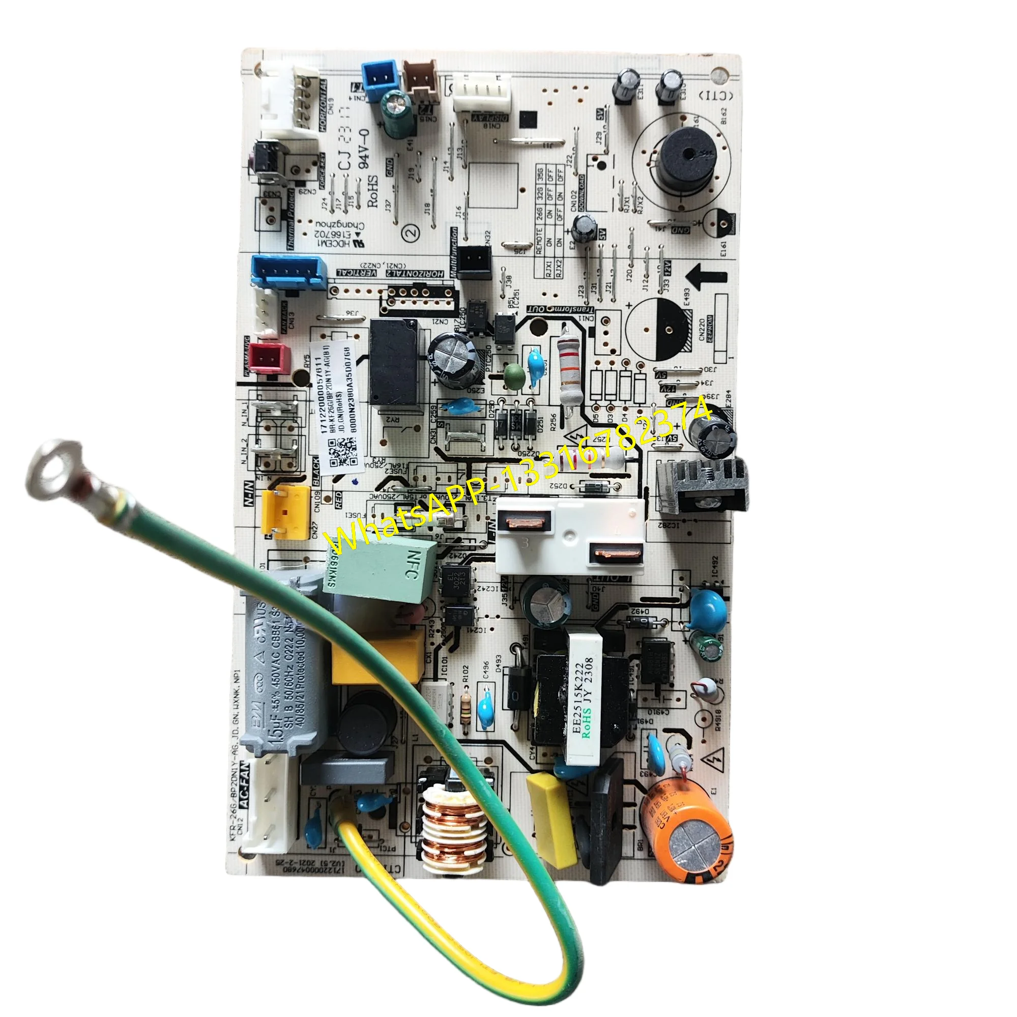 17122000057611 is suitable for Midea air conditioning indoor unit motherboards and second-hand motherboards BR-KF26G/BP2DN1Y