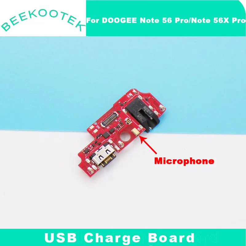 Placa Base USB Original para DOOGEE Note 56 Pro, Note56, Note 56 Plus, Puerto de Carga con Micrófono para Doogee Note 56X Pro