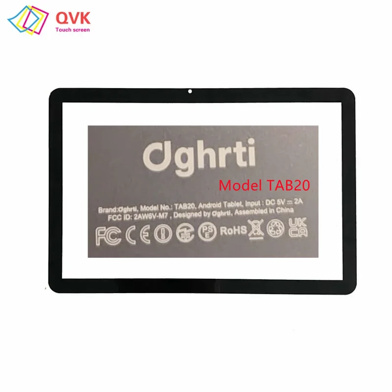 Новый емкостный сенсорный экран для планшета Dghrti TAB20 10,1 дюйма, внешняя стеклянная панель, ID 2AW6V-M7