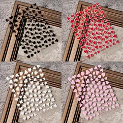 1pcs 3D Kawaii 4Style Heart Design Nail Art Stickers Self Adhesive Transfer Nail Decorations Slider Decals DIY Manicure Supplies