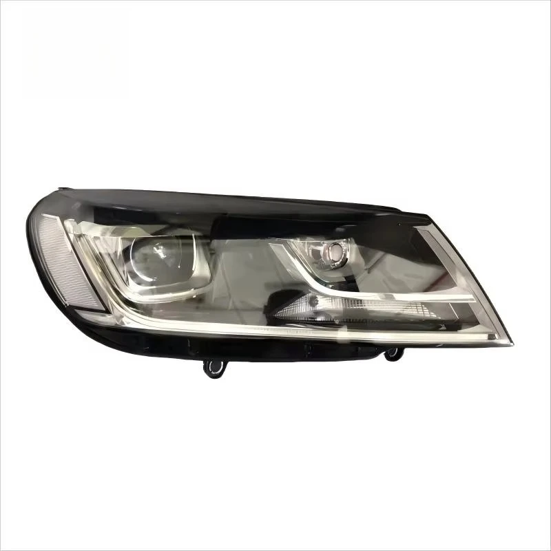 2 PCS For 2014-2018 Volkswagen Touareg LED Headlights High Quality White 6000K ABS Bulbs for Front New Condition Lighting System