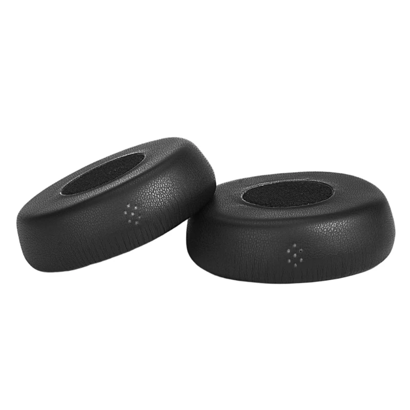 Coussinets d'oreille de remplacement Y1AE pour écouteurs Evolve 75 75+ / 75 UC / 75MS, 1 paire de coussinets ovales avec centre