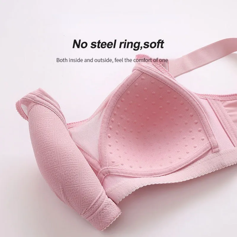 New In Women's Underwear Large Size No Steel Ring Sexy Bra Thin Breathable Push Up Sujetadores De Mujeres женские топики лифчики