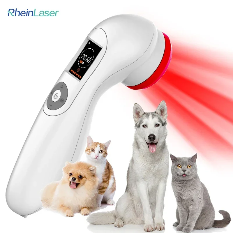 Portable Customization Medical Veterinary Laser Therapy Equipment 808nm 650nm For Animals Health Care