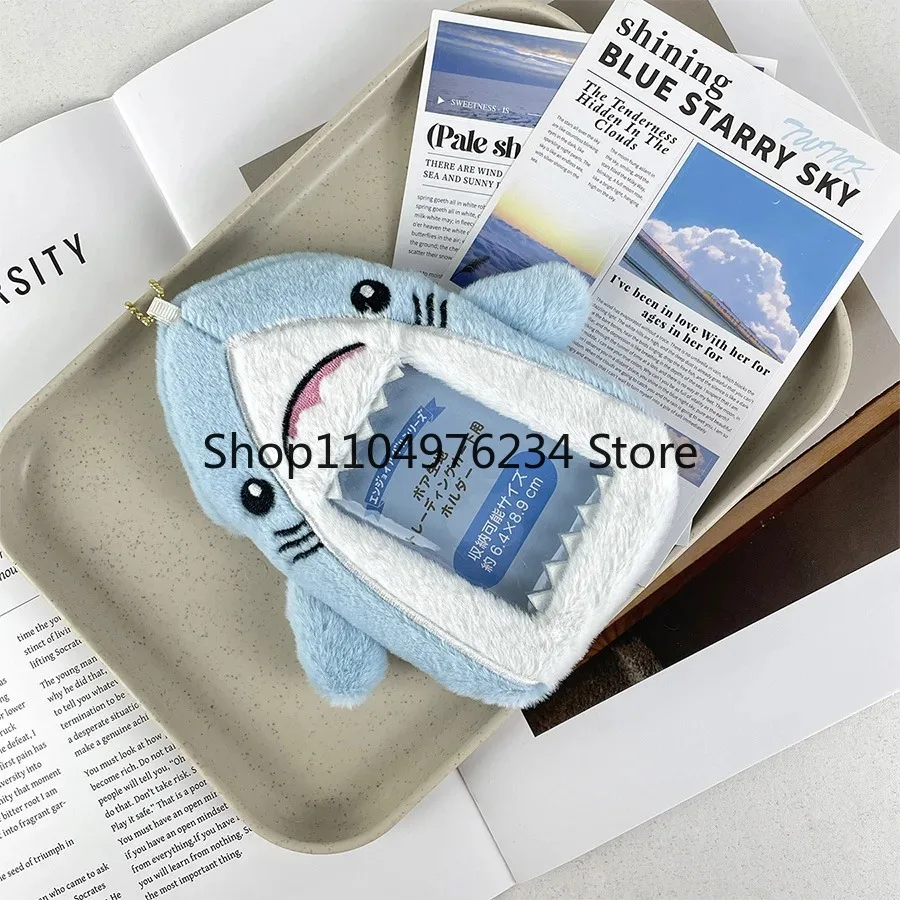 القرش القطيفة بطاقة كم تخزين نجمة صغيرة صور الديكور الإبداعية دمية بطاقة الهوية جمع التعبئة والتغليف زوجين هدية