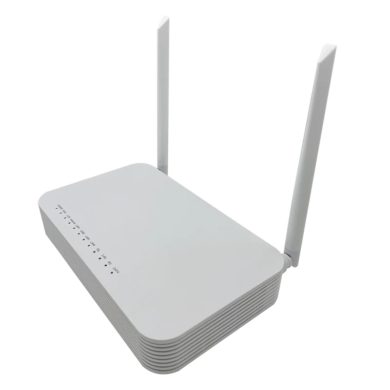CATV XPON ONT F668V 4GE LAN +TEL+CATV+OMCI+2.4G/5G WIFI Dualband EPON Wireless ONU Волоконно-оптическое оборудование GPON ONU CATV
