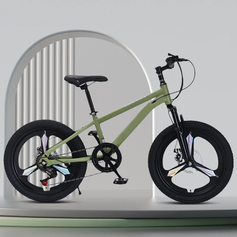 Kids Bike Boys & Girls 6-8-15 Years Old Student Youth Medium Children Variable Speed Mountain Shock Absorber Disc Brake