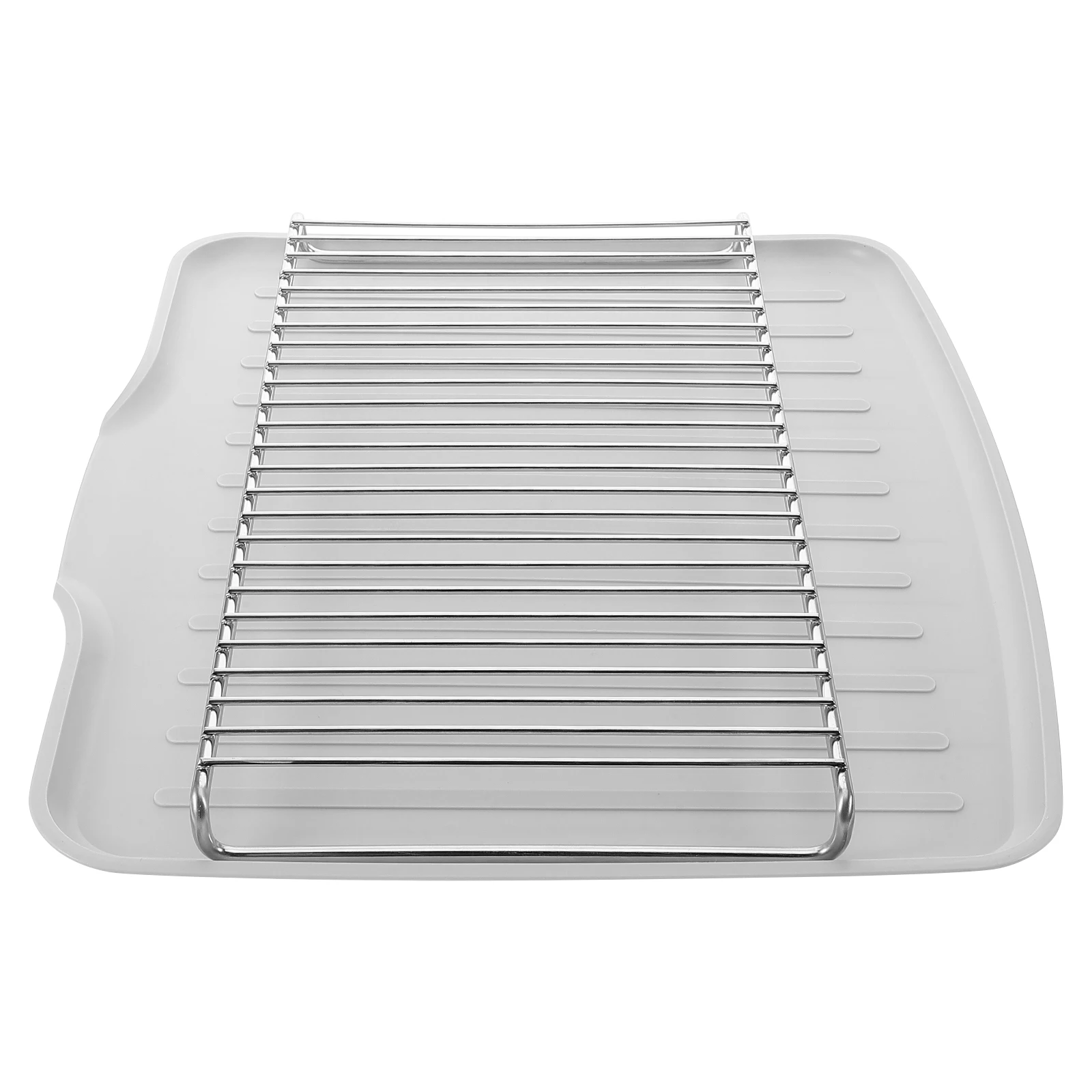 

Stainless Steel Dish Drying Rack over Sink Drainers Small Kitchen Counter Drain Board Tray Racks for Plates Spices Tools