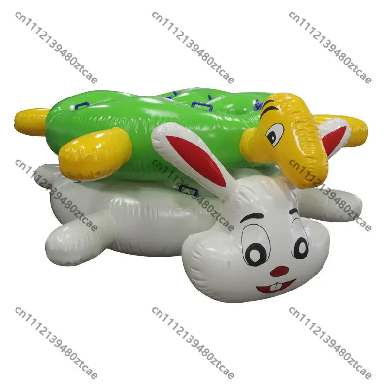 Portable Inflatable Sports Toys Turtle Rabbit Race Eight Immortals Cross Sea for Company Team Building & School Games